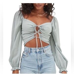 NWOT Astr the Label crop top